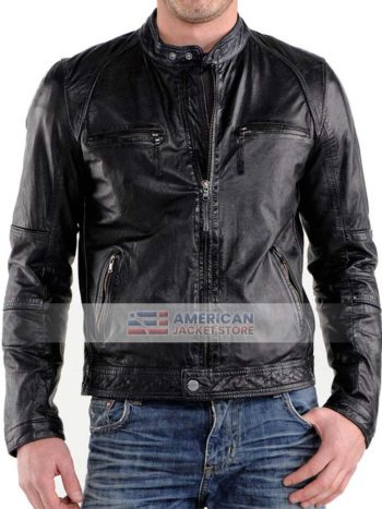 Cafe-Racer-Mens-Moto-Leather-Jacket