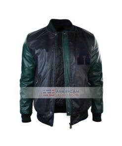 Mens-Baseball-Synthetic-Black-Leather-Jacket