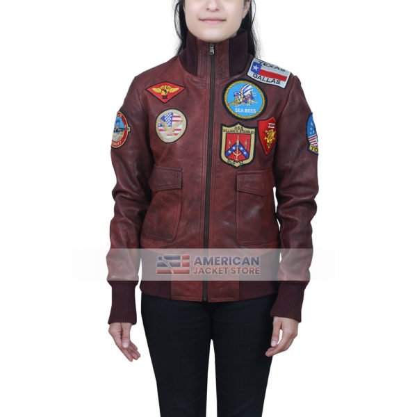 Women-Top-Gun-Bomber-Leather-Jacket