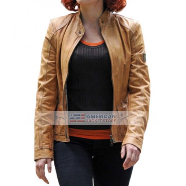 Womens-Tan-Brown-Genuine-Leather-Jacket