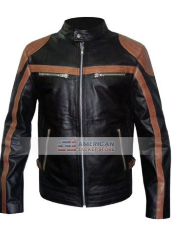 mens-motorcycle-zippered-leather-jacket