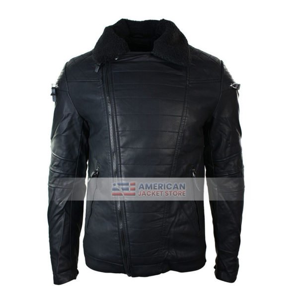 zipper-style-mens-black-leather-jacket