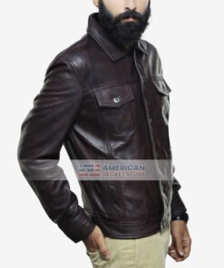 austin-classic-waxed-vintage-brown-leather-jacket