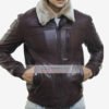 mens-brown-shearling-jacket