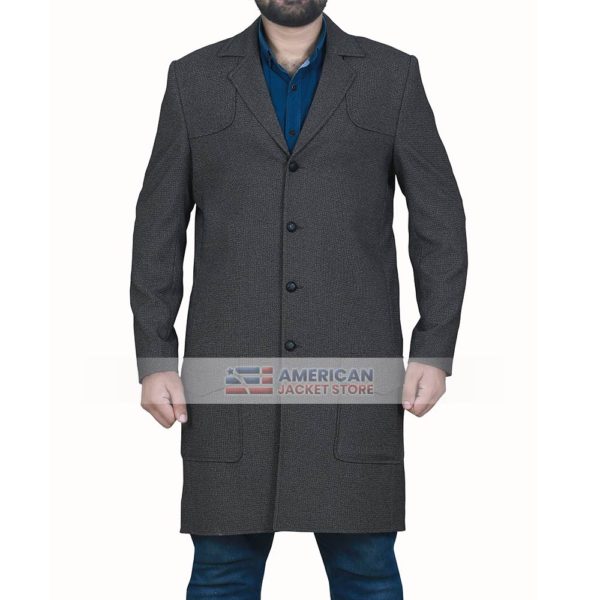 The American Alex Grey Trench Coat - American Jacket Store