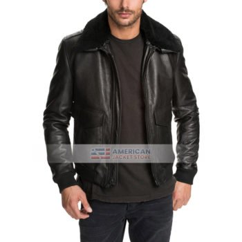 Bomber Leather Jacket 