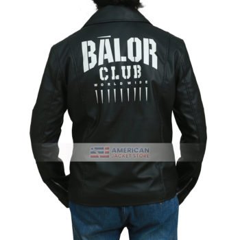 Finn Bálor Men's Club Black Leather Jacket