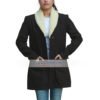 Women's Brown Fabric Jacket