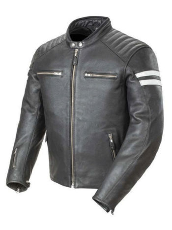 Motorcycle Leather Jacket For Men
