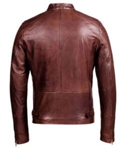 Men's Brown Leather Jacket