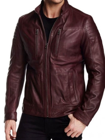 Men's Fashion Wear Leather Jacket