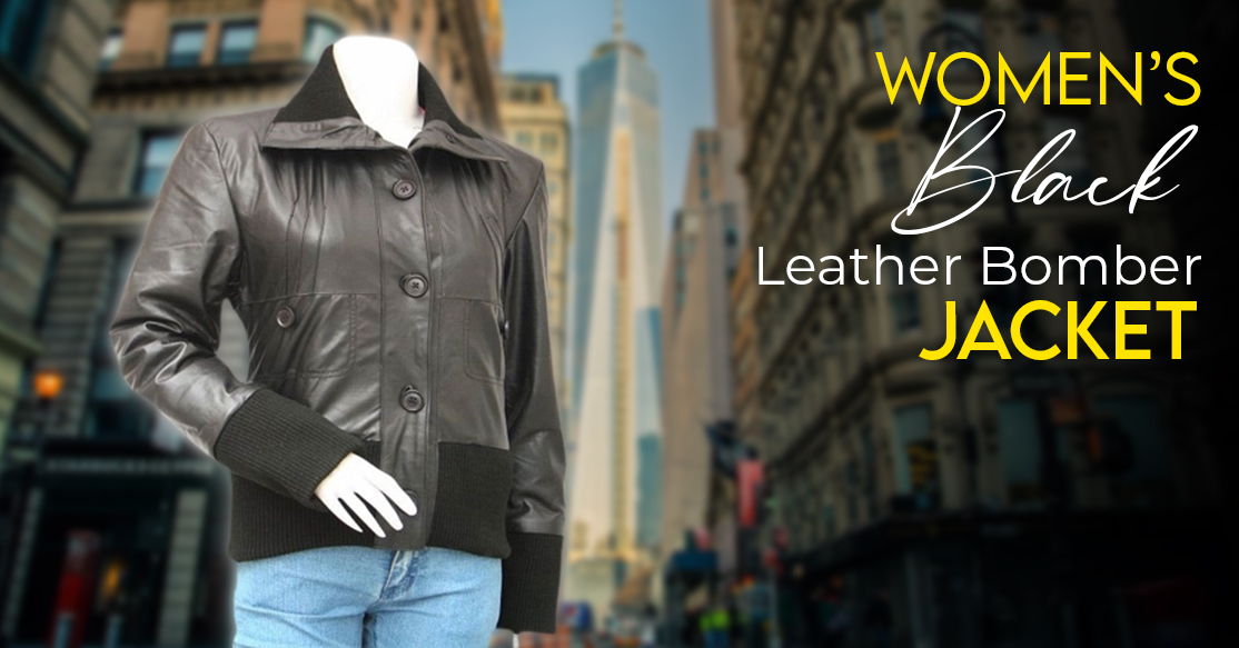 Astonishing Women’s Black Leather