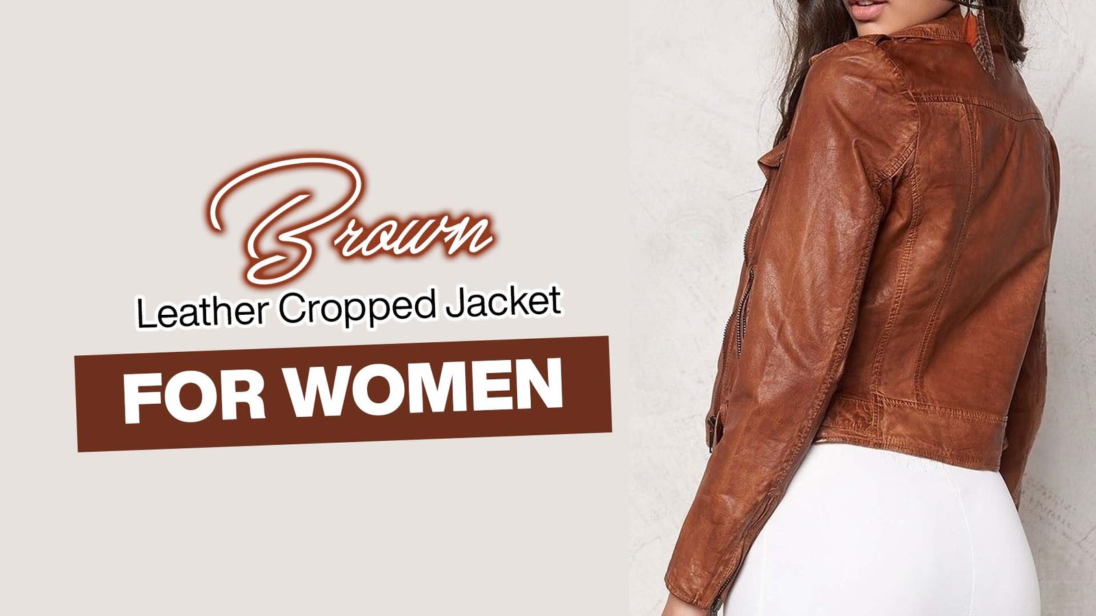 Immerse in the Exotic Brown Biker Jacket