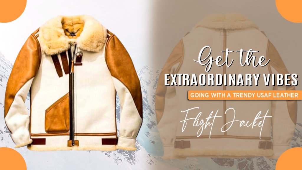 usaf leather flight jacket